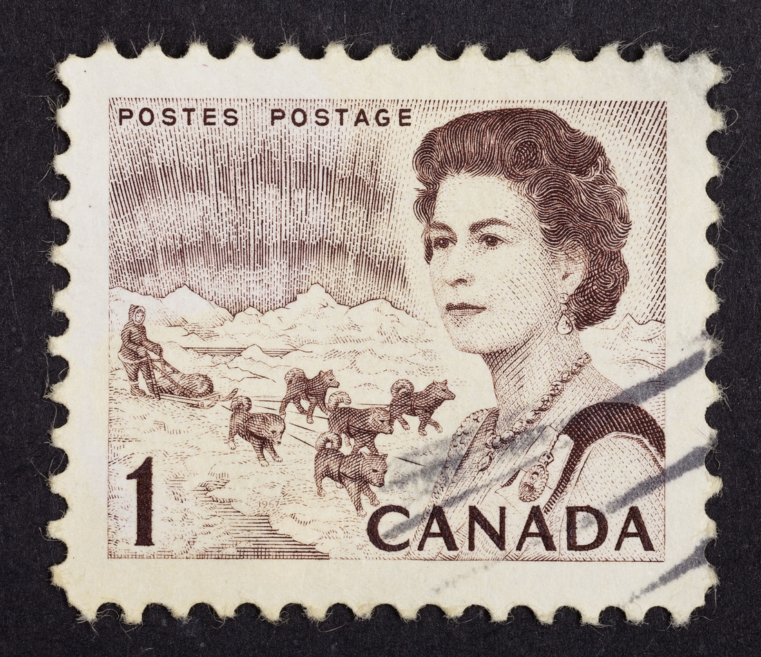 Queen Elizabeth II Postage Stamp