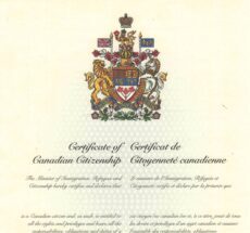 canadian citizenship certificate